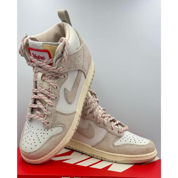 Nike Dunk High x Notre 'Light Orewood Brown' Sz 9.5 CW3092-100 # 394 - Picture 6 of 8